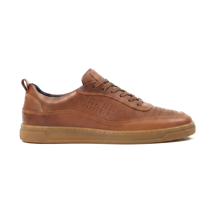 ZRC157 Retro BağcıklıYüksek Kalite Günlük Erkek Sneaker Taba
