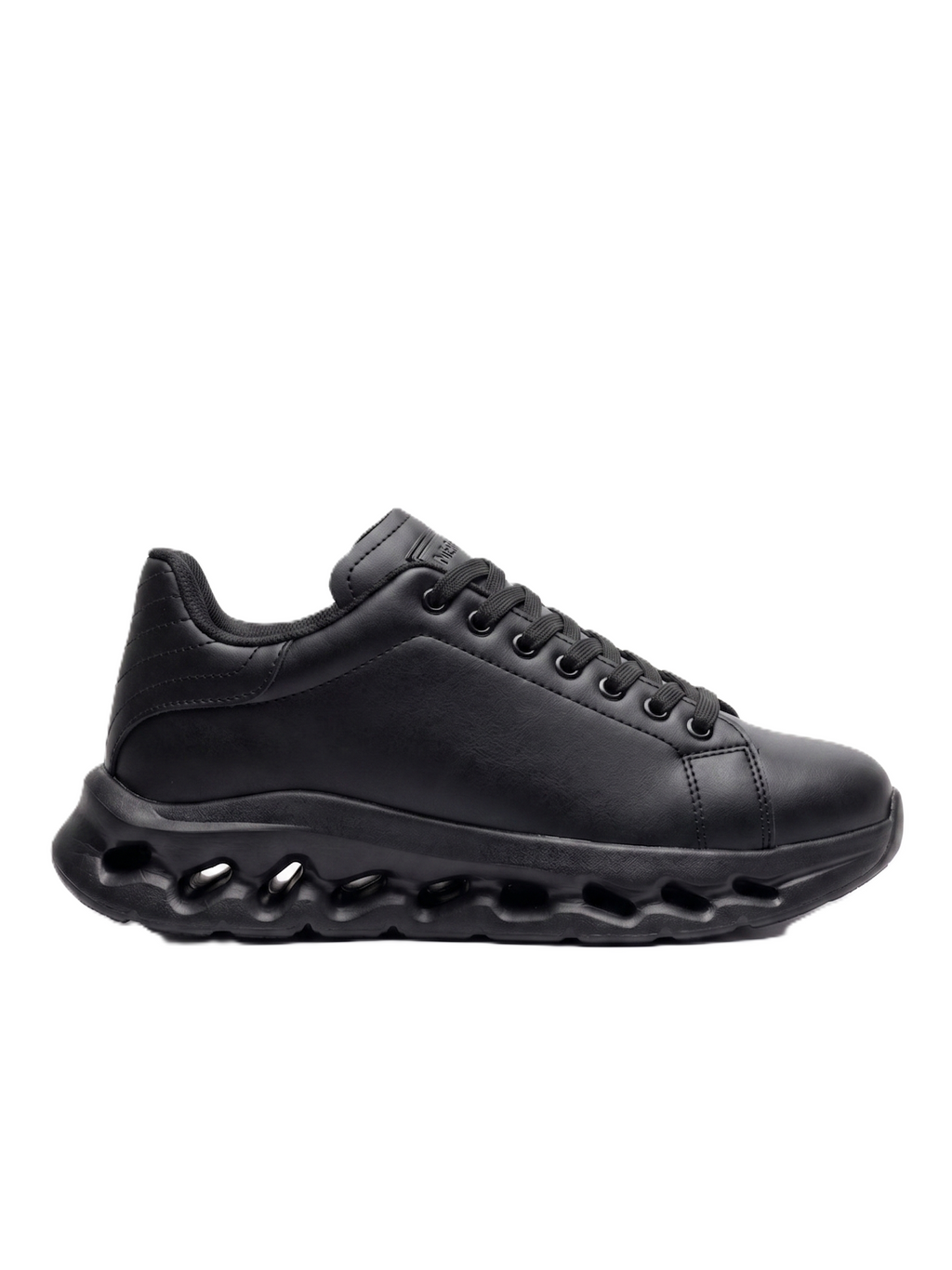 ZRC2533 Premium Özel Taban Erkek Siyah Sneaker