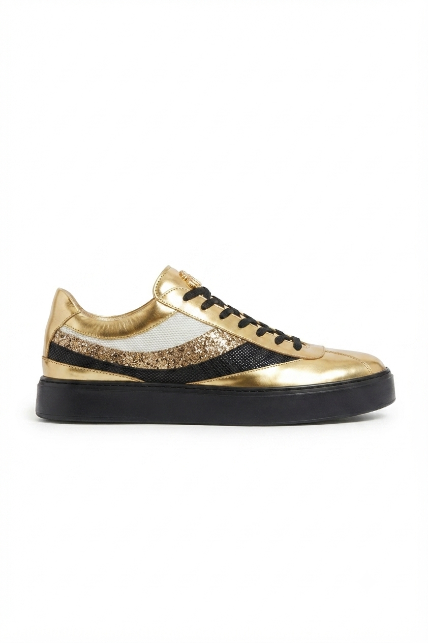 ZRC975 Exclusive Tarz Vip Erkek Sneaker Altın
