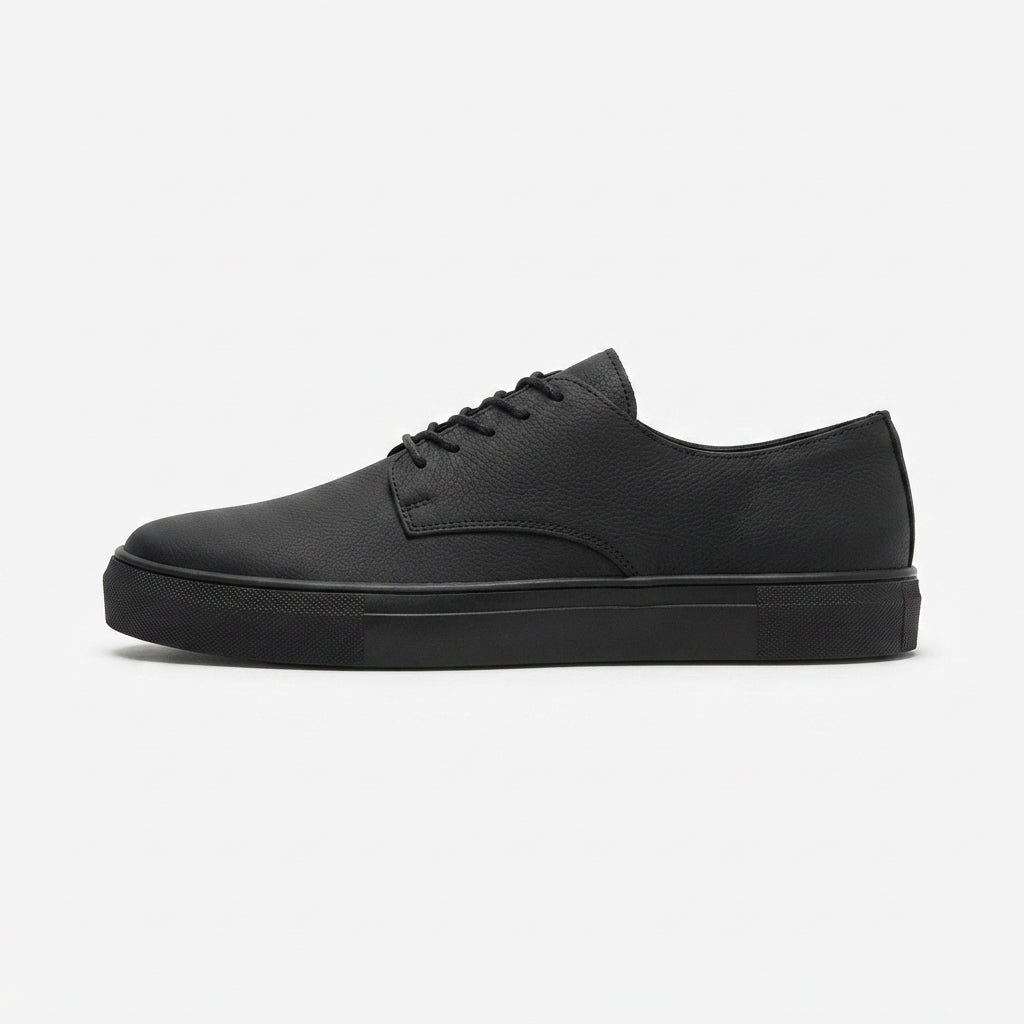 ZRCX005 High Quality Men's Lace-up Casual Shoes Black