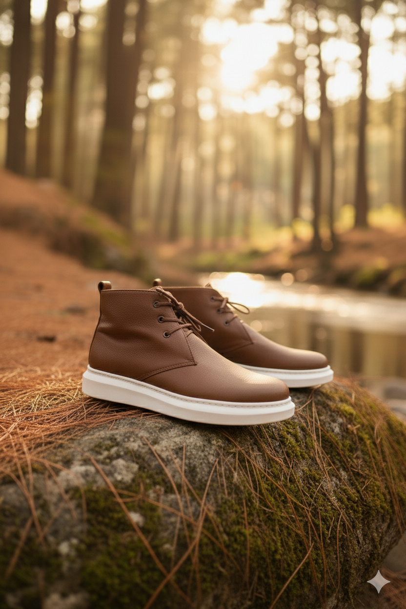 ZRJ207 Bağcıklı Ortopedik Taban Taba Erkek Spor Bot