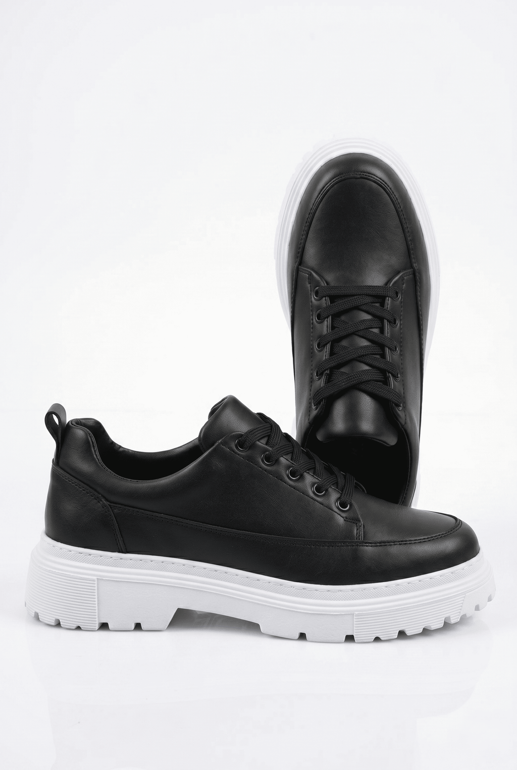 ZRK-702 Premium Siyah Beyaz Günlük Erkek Casual Sneaker