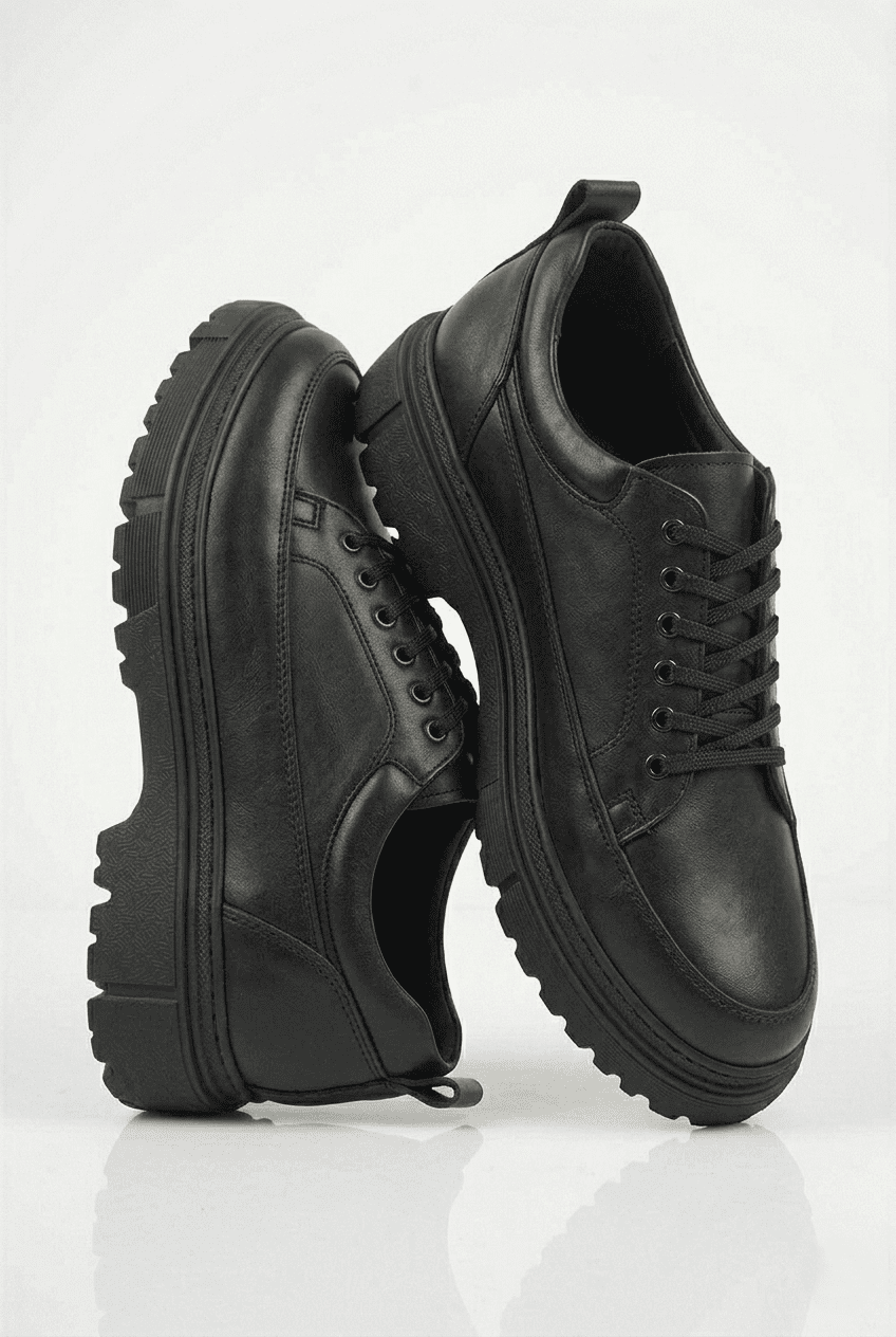 ZRK-702 Premium Siyah Günlük Erkek Casual Sneaker