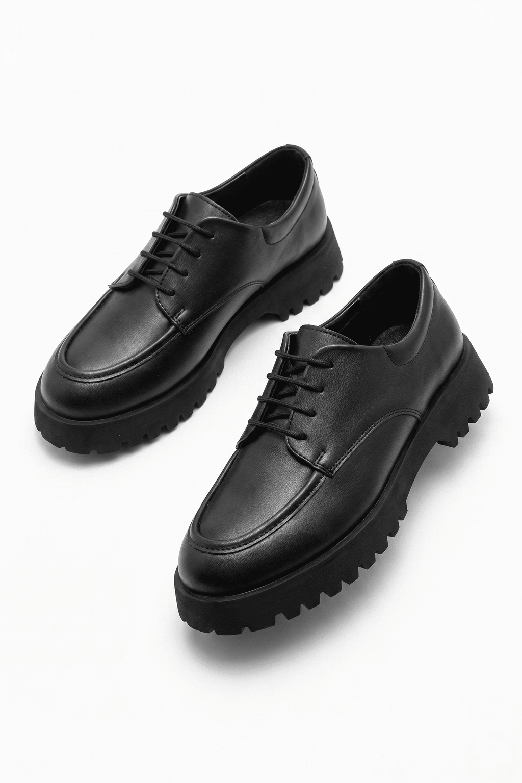 ZRK-KX6 Siyah Bağcıklı Günlük Unisex Casual Ayakkabı